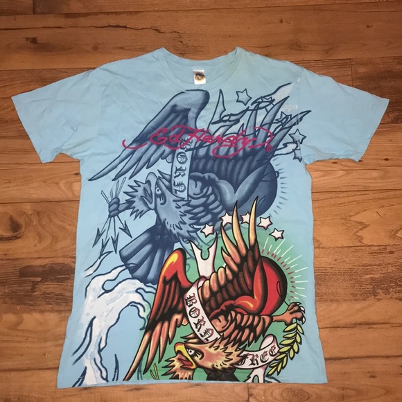 Ed Hardy Other - VINTAGE ED HARDY EGALE T-SHIRT